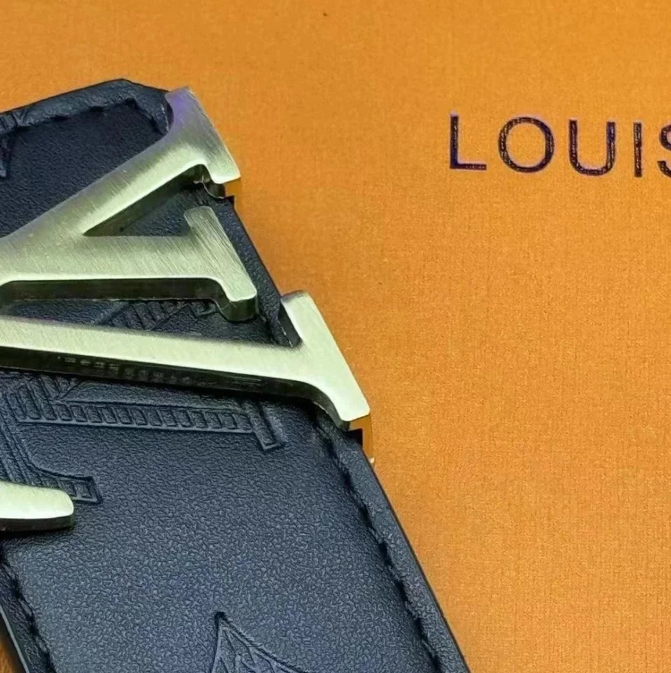 Big Flower Black Gold Buckle