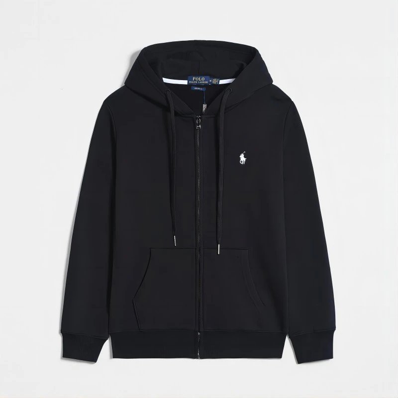 Zipper style black white label